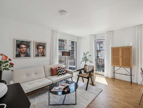 3-Zimmer-Wohnung mit offers offener Küche und Balkon, 3. Etage ohne Aufzug